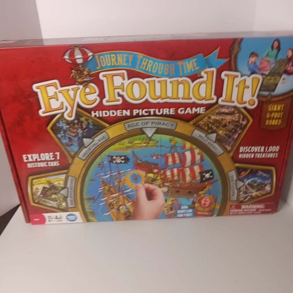 Journey Through Time Eye Found It Hidden Picture Game COMPLETE Wonder Forge 2015